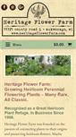 Mobile Screenshot of heritageflowerfarm.com